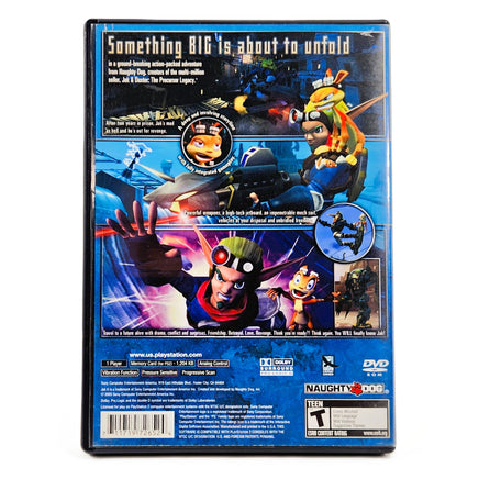 Jak II PlayStation 2 Good - Back Cover Art Shown