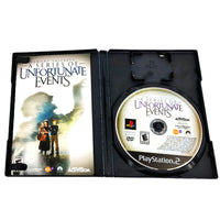 Lemony Snickets A Series Of Unfortunate Events Playstation 2 Good - Cib Showing Open Case Disc And Manual