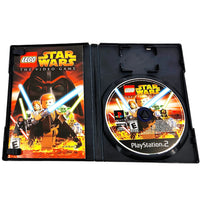Lego Star Wars The Video Game Playstation 2 Very Good - Disc And Manual Displayed In Open Case