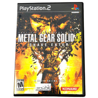Metal Gear Solid 3 Snake Eater Playstation 2 Very Good - Front Cover Art Shown