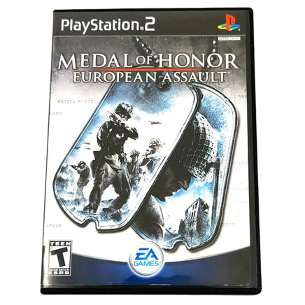 Medal Of Honor European Assault Playstation 2 Very Good - Front Of Game Case