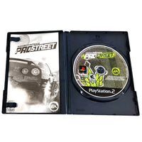 Need For Speed Prostreet Playstation 2 Very Good - Case Open With Disc & Manual Inside
