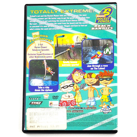 Nickelodeon Rocket Power Beach Bandits Playstation 2 Very Good - Back Cover Art Shown