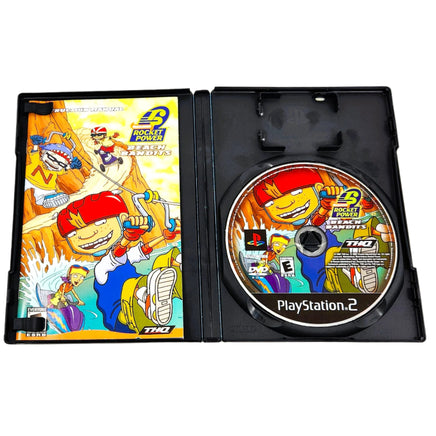 Nickelodeon Rocket Power Beach Bandits Playstation 2 Very Good - Open Case Showing Disc And Manual