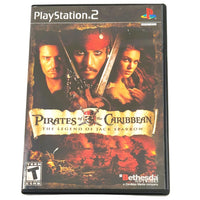 Pirates Of The Caribbean The Legend Of Jack Sparrow Greatest Hits Playstation 2 Good - Front Cover Art Shown