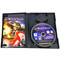 Power Drome Playstation 2 Very Good - Cib Showing Open Case Disc And Manual