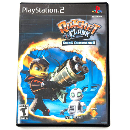 Ratchet Clank Going Commando Playstation 2 Very Good - Front Of Game Case