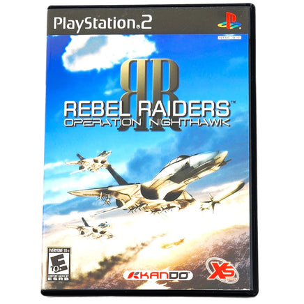 Rebel Raiders Operation Nighthawk Playstation 2 Very Good - Front Cover Art Shown