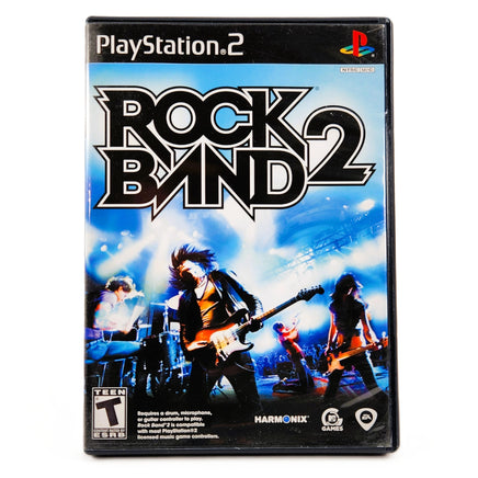 Rock Band 2 PlayStation 2 Very Good - Authentic Front Cover Art