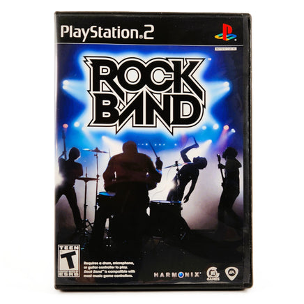 Rock Band PlayStation 2 Good - Game Case Front Cover