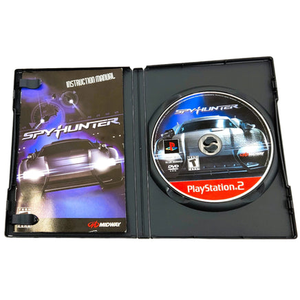 Spy Hunter Greatest Hits Playstation 2 Very Good - Open Case Showing Disc And Manual