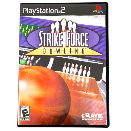 Strike Force Bowling Playstation 2 Very Good - Front Of Game Case