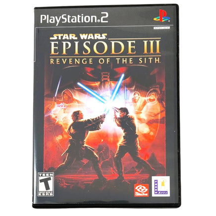 Star Wars Episode Iii Revenge Of The Sith Playstation 2 Very Good - Front Cover Art Shown