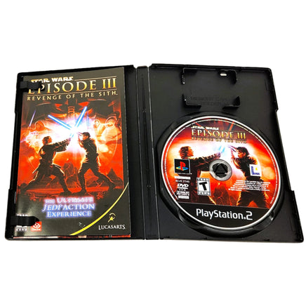 Star Wars Episode Iii Revenge Of The Sith Playstation 2 Very Good - Disc And Manual Inside Open Case