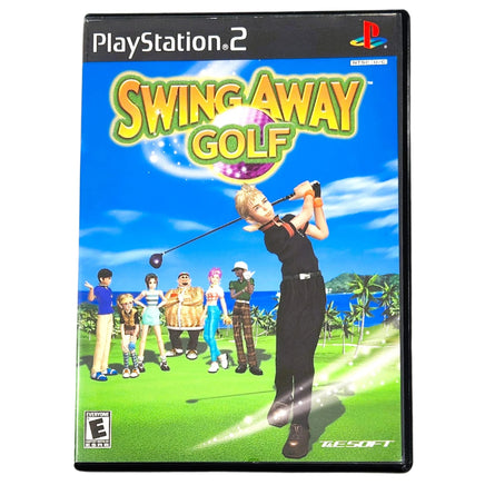 Swing Away Golf Playstation 2 Very Good - Cib Front Cover