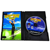 Swing Away Golf Playstation 2 Very Good - Cib Showing Open Case Disc And Manual