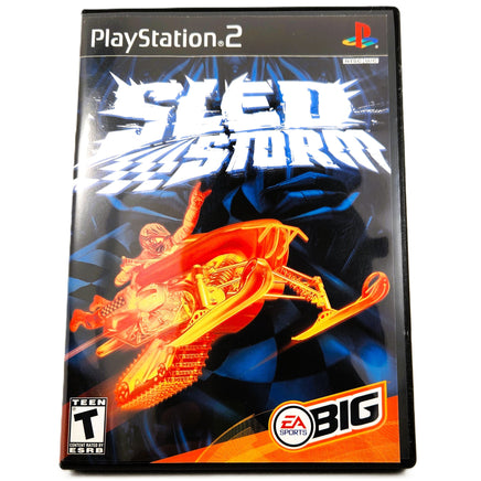 Sled Storm Playstation 2 Good - Case Front