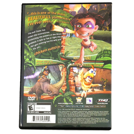 Tak The Power Of Juju Playstation 2 Very Good - Back Cover Art Shown