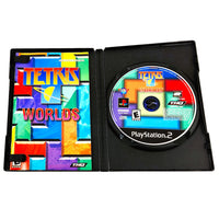 Tetris Worlds Playstation 2 Very Good - Disc And Manual Inside Open Case
