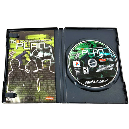 The Plan Playstation 2 Very Good - Cib Showing Open Case Disc And Manual