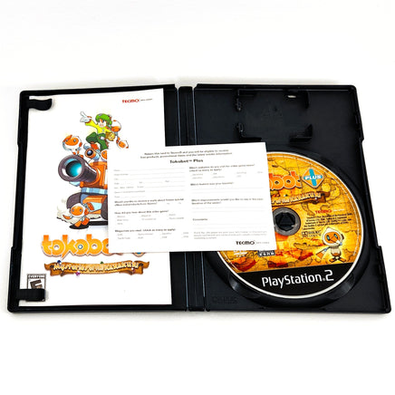 Tokobot Plus Mysteries Of The Karakuri Playstation 2 Very Good - Case Open With Disc & Manual & Registration Card Inside