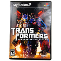 Transformers Revenge Of The Fallen Playstation 2 Very Good - Case Front