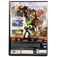 Transformers Revenge Of The Fallen Playstation 2 Very Good - Case Back