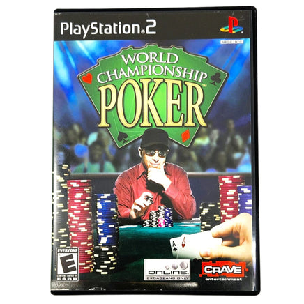 World Championship Poker Playstation 2 Good - Front Cover Art Shown