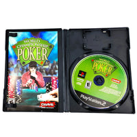 World Championship Poker Playstation 2 Good - Disc And Manual Inside Open Case