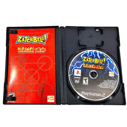 Zatch Bell Mamodo Fury Playstation 2 Very Good - Cib Showing Open Case Disc And Manual
