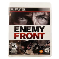 Enemy Front Playstation 3 Good - Game Case Front Artwork