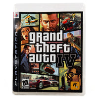 Grand Theft Auto Iv Playstation 3 Good - Front Cover Art Shown