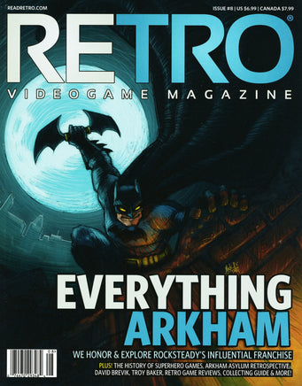 RETRO Video Game Magazine Issue 08 2015 Batman Spiderman New Front Scan
