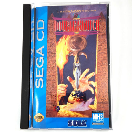Double Switch Sega Cd Good - Cib Front Cover of Long Box Case