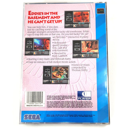 Double Switch Sega Cd Good - Cib Back Cover of Long Box Case