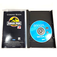 Ecco The Dolphin Sega Cd Good - Open Case Showing Disc And Manual