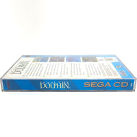 Ecco The Dolphin Sega Cd Good - Back and Side of Long Box Case Shown