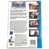 Ground Zero Texas Sega Cd Good - Back Jewel Case Art