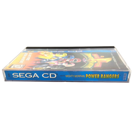 Mighty Morphin Power Rangers Sega Cd Good - Case Front and Side Shown
