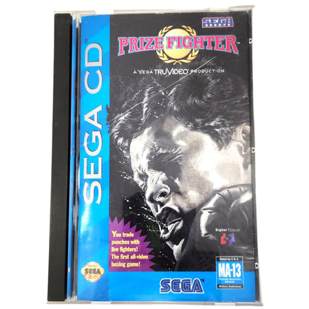Prize Fighter Sega Cd Good - Authentic Front Cover Art