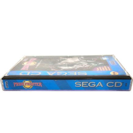 Prize Fighter Sega Cd Good - Authentic Front Cover Art and Spine Displayed