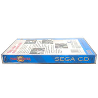 Prize Fighter Sega Cd Good - Authentic Back Cover Art and Side Shown