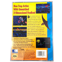 Stellar Fire Sega Cd Good - Back Of Long Box Game Case