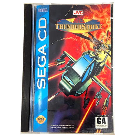 Ah3 Thunderstrike Sega Cd Good - Front Of Retail Game Long Box