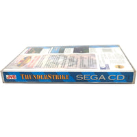Ah3 Thunderstrike Sega Cd Good - Side and Back Of Retail Game Box