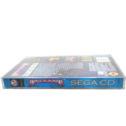 Microcosm Sega Cd Good - Rear and Side Shown of Long Box Case and Artwork