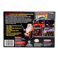 Donkey Kong Country 2 Players Choice Super Nintendo Very Good - Original Box Back View