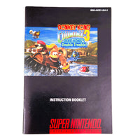 Donkey Kong Country 3 Players Choice Super Nintendo Very Good - Front of Instruction Manual Shown