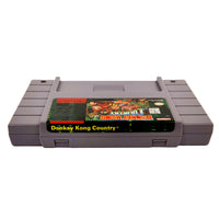 Donkey Kong Country Super Nintendo Good Loose - Top Edge Cartridge Label