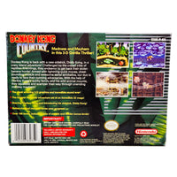 Donkey Kong Country Super Nintendo Very Good - Game Box Back Artwork